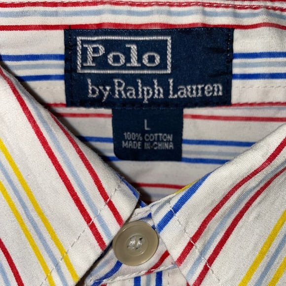 Ralph Lauren Long Sleeve Button Up Shirt (Size: L) - Picture 3 of 3